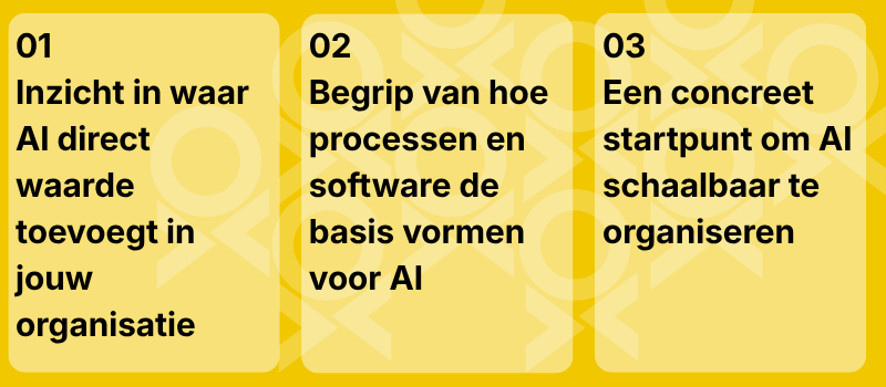Landingspagina wat je meeneemt